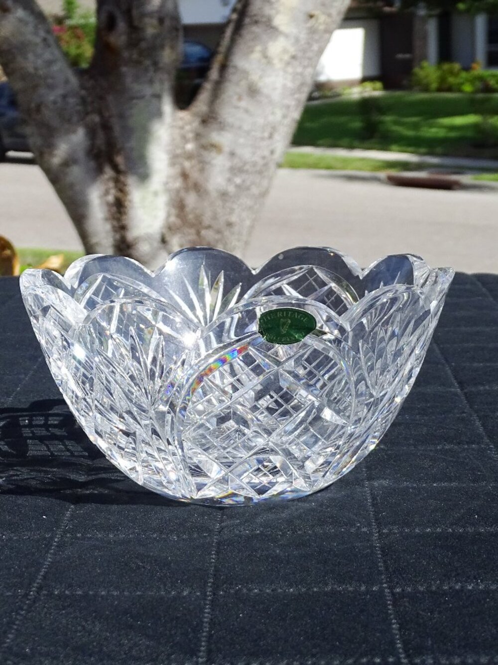 Heritage Irish crystal 5 12"Bowl